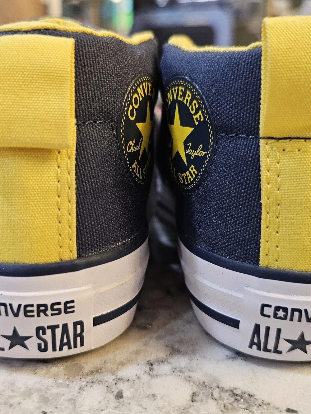 NWOT Converse All Star Junior Size 12 - padded type, Mid/High Top (no box)